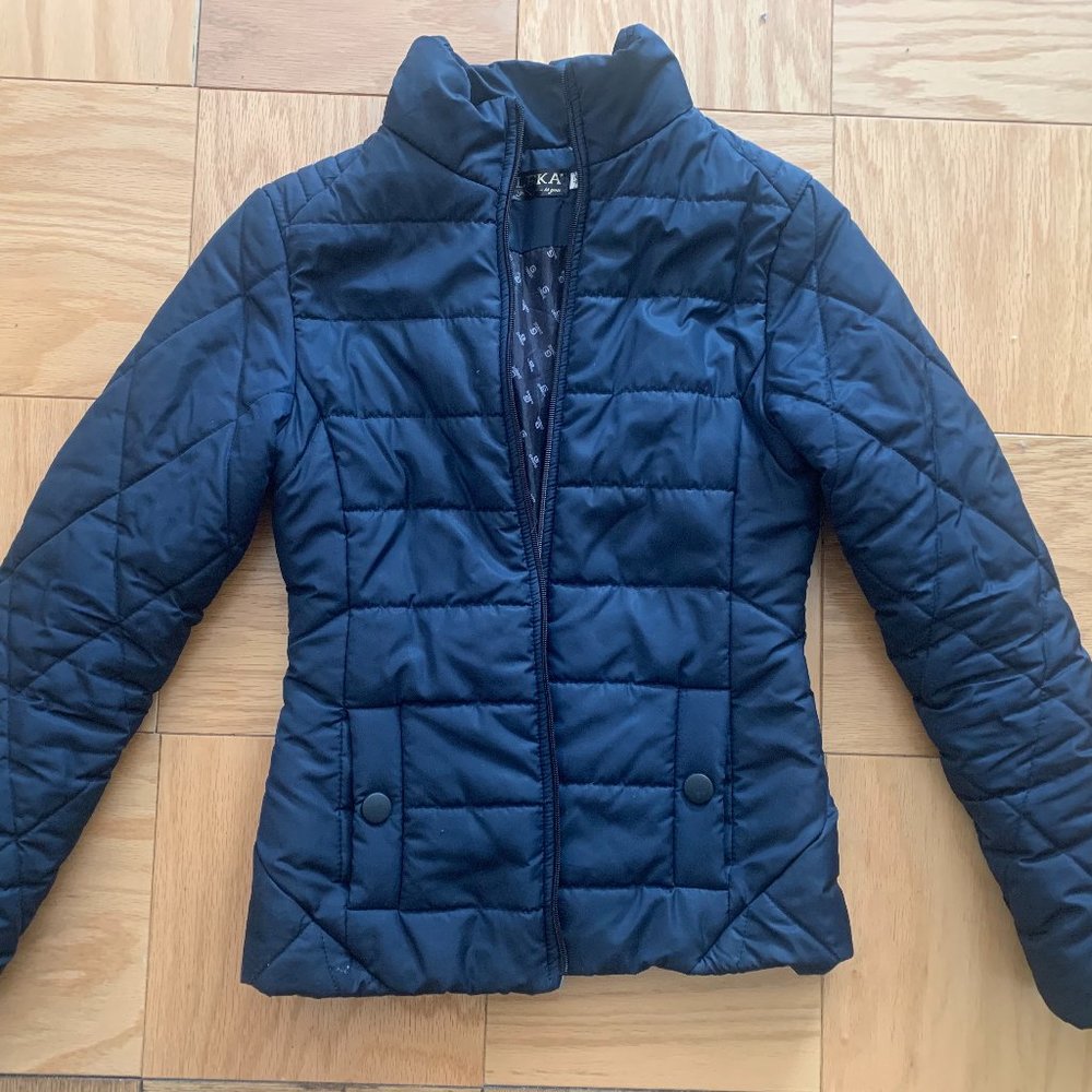 Blue spring jacket